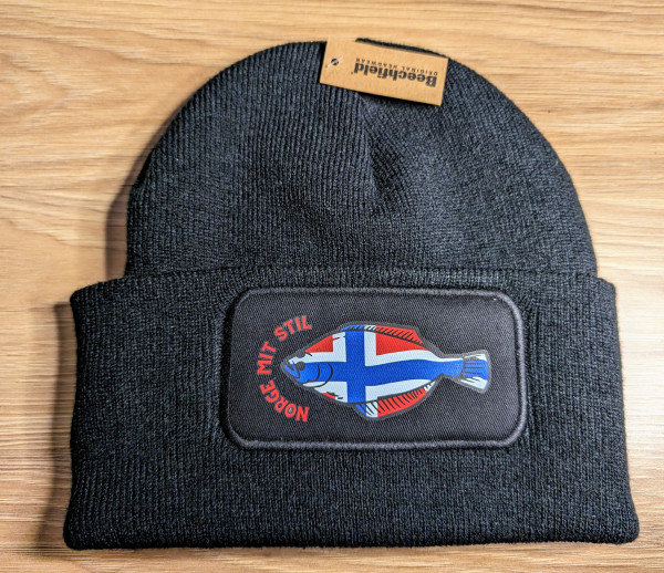 Norwegen Beanie - Heilbutt - NORGE MIT STIL Winter Mütze